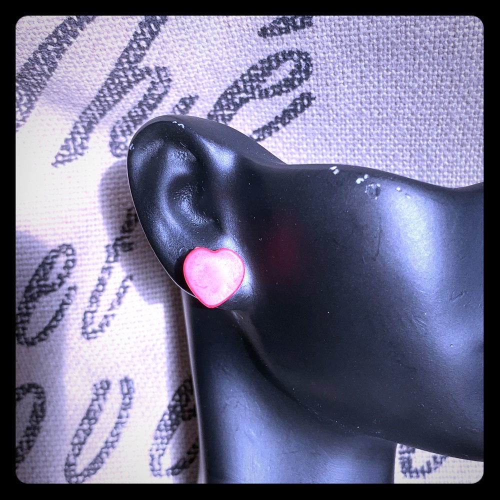 Heart Stud Earrings